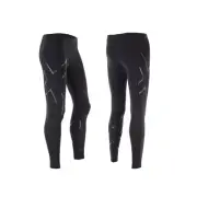 2XU Womens Compression Long Tights - Black/Nero