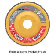 United Abrasives-SAIT 71303 4-1/2x7/8 Encore Ceramic Plus T27 Flap Disc 80G 10pk