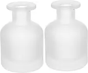 2pcs Empty Glass Diffuser Bottles: Empty Bottles for Essential Oils Fragrance - Refillable Essential Oil Diffuser Containers 150ml