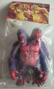 Planet X Asia Double Head Gorilla Death Goliathon Sofubi Soft Vinyl Figure - New