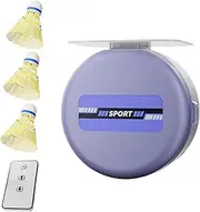 Salyeeluly Badminton Rebound Trainer | Elastic Badminton Trainer Set | Automatic Rebound Badminton Trainer | Adjustable Badminton Solo Training Tool for Boys, Friends