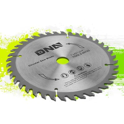 7" Finishing 40 Tooth Wood Razor Sharp Edge Laser-cut Channel Circular Saw Blade