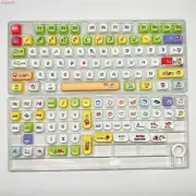 Cartoon Crayon Shin-chan Theme Keycap MOA PBT Keycap Set For Mechanical Keyboard