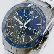 Casio Oceanus OCW-S7000B-2AJF Black Manta Slim Bluetooth Men's Watch 42mm Japan