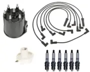 ACDelco Ignition Kit Distributor Rotor Cap Wire Spark Plugs for GMC Sonoma V6