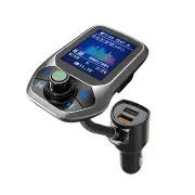 2.4A QC3.0 LED Display Hand-free MP3 Player bluetooth FM Transmitter Fast Charging Car Charger For iPhone XS XR 11 Pro Huawei P30 Pro Mate 30 S10+ Note 10