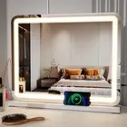 Vanity Mirror with Lights, 23 Inch Large Makeup Mirror with LED Lights, Smart...