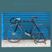 在飛比找蝦皮購物優惠-Bianchi black D2 pista Fixie b