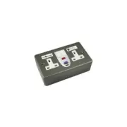 GA6479 RCD07MAV Timeguard Rcd Twin Socket Active Metal
