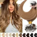 Micro Ring Loop Human Hair Extensions Micro Beads Micro Link 100% 0.5g/Remy Hair
