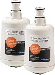 [InSinkErator] F-201R Replacment Water Filter Cartridges, 2 Count (Pack of 1), White, 2 Pack