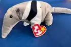 ANTS THE ANTEATER TY BEANIE BABY-RETIRED MINT 1997 TAG ERRORS NEW