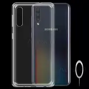 Wear-Resisting Transparent Slim Soft Case+Pin for Verizon Samsung Galaxy A50 USA