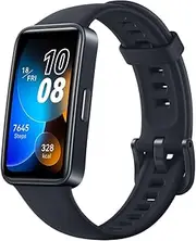 [HUAWEI] Band 8 Fitness Watch - Ultra Thin Smart Band Design with Up to 2 Weeks Battery Life Activity Trackers Compatible with Android & iOS with Full Health Management & Sleep Tracking -Midnight Black