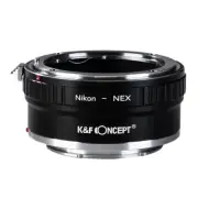 K&F Concept Adapter mark II for Nikon AI AIS F Lens to Sony E-Mount Camera a7R2