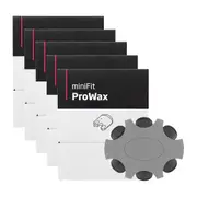 Wax Guards Filters for Minifit Prowax,Hearing Aids Replacement Parts Supplies Cleaning Kit Accessories 5 Pack Gray