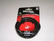 Master Lock 4 ft. 4-Dial Combination Steel Locking Cable 8143D