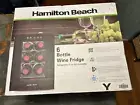 Hamilton Beach 6-Bottle Wine & Beverage Cooler HBWF6035-PL Mini Fridge