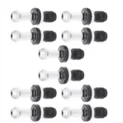 BT40 45°0.589" Pull Stud Retention Knob For Hass Kia Toshiba CNC 10pcs