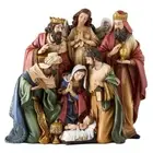 Let Us Adore Him Nativity Set 8-3/4''H Nativity Scene Figurine Christmas Decor