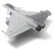 Replica Pre-Build Aircraf Diecast Metal 1/72 Scale for French Rafale B Fighter Military Display Collection Commemorate Airplane Model Collection Gift Display