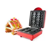 New Electric Waffle Block Maker Mini Building Brick shaped waffles Non stick