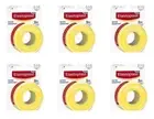 6 X ELASTOPLAST Water Resistant Sensitive Fixation Tape 9m X 2.5cm Beige