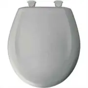 Church Seat 200SLOWT 062 Round Closed Front Toilet Seat in Ice Gray