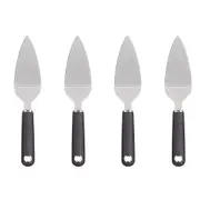 4x Mastercraft 26cm Soft Grip Nylon/Stainless Steel Cake Pastry Slicer/Cutter