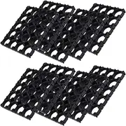 Aswalling 10PC 18650 Battery 4x5 Cell Spacer Radiating Shell Plastic Holder Bracket 18.4mm