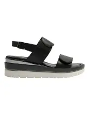 [Easy Steps] Imply Leather Sandals in Black