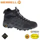 【MERRELL 美國 男 MOAB FST 2 MID GORE-TEX多功能健行鞋《黑色》】ML599535/健走鞋