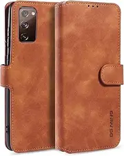 Wallet Case for iPhone 6 Plus/iPhone 6s Plus, Vintage Matte Retro Leather with Viewing Stand Camera Lens Protection Shockproof 4 Card Holders Premium Vegan Case Cover