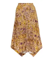 [Altuzarra] Altuzarra Sousanna asymmetric midi skirt AU 14 multicoloured