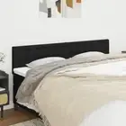 Comfortable Black Fabric Headboard Set 80cm Modern Design Home Decor