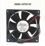 Nidec BETA SL D08A-24TS2 01 24V 0.23A 8cm 8025 2-pin inverter cooling fan