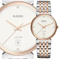 在飛比找momo購物網優惠-【Rado 雷達表】Florence佛羅倫薩 鑽石時標 無框