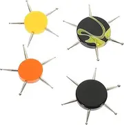 minkissy Nail Art Dotting Tool Set 4pcs Circular Dotting Tools for Nails Manicure Supplies