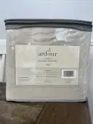 Ardour 4 Piece Luxury King Sheet Set Gray New