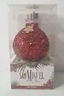 San Miguel Scented Reed Diffuser Oil Set Holiday Crimson Red Beaded New Old Stoc