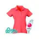 LeVon~女吸排抗UV短袖POLO衫(薔薇紅)/台灣製造MIT/防曬/抗紫外線/吸濕排汗#7315