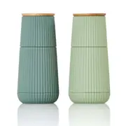 Adhoc Scape Pepper & Salt Mill Set of 2 - Green