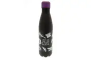 Wednesday Stainless Steel Thermal Flask (Matt Black/Purple) (One Size)