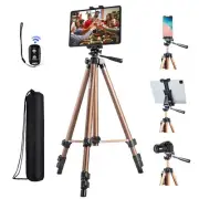 IPad Tripod Stand Universal Tablet Phone Mount Holder 51in Lightweight with B...