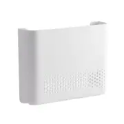 Wireless Wifi Router Shelf Storage Box Wall Mount Cable Power Bracket Organizer