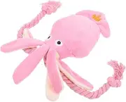 HOMOBABE Plush Octopus Cat Teething for Kittens Interactive Chew Rope Friendly Design Engaging Indoor Fun for All Ages Kitten Teething