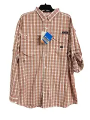Columbia Mens Super Bonehead XL Classic Long Sleeve Fishing Shirt PRC Western