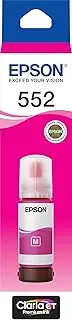 [Epson] T552 - EcoTank - Magenta Ink Bottle for EcoTank ET-8500 and ET-8550, Single Pack, C13T06W392