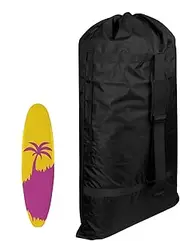 Surfboard Cover - Portable Oxford Lightweight Surfing Board Bag | Anti-Scratch Stand-Up Paddleboarding Equipment for Outdoor, Airplane, Car, Truck