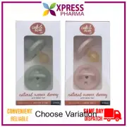 Cub & Bear Co Natural Rubber Dummy Round Teat - Choose Your Size